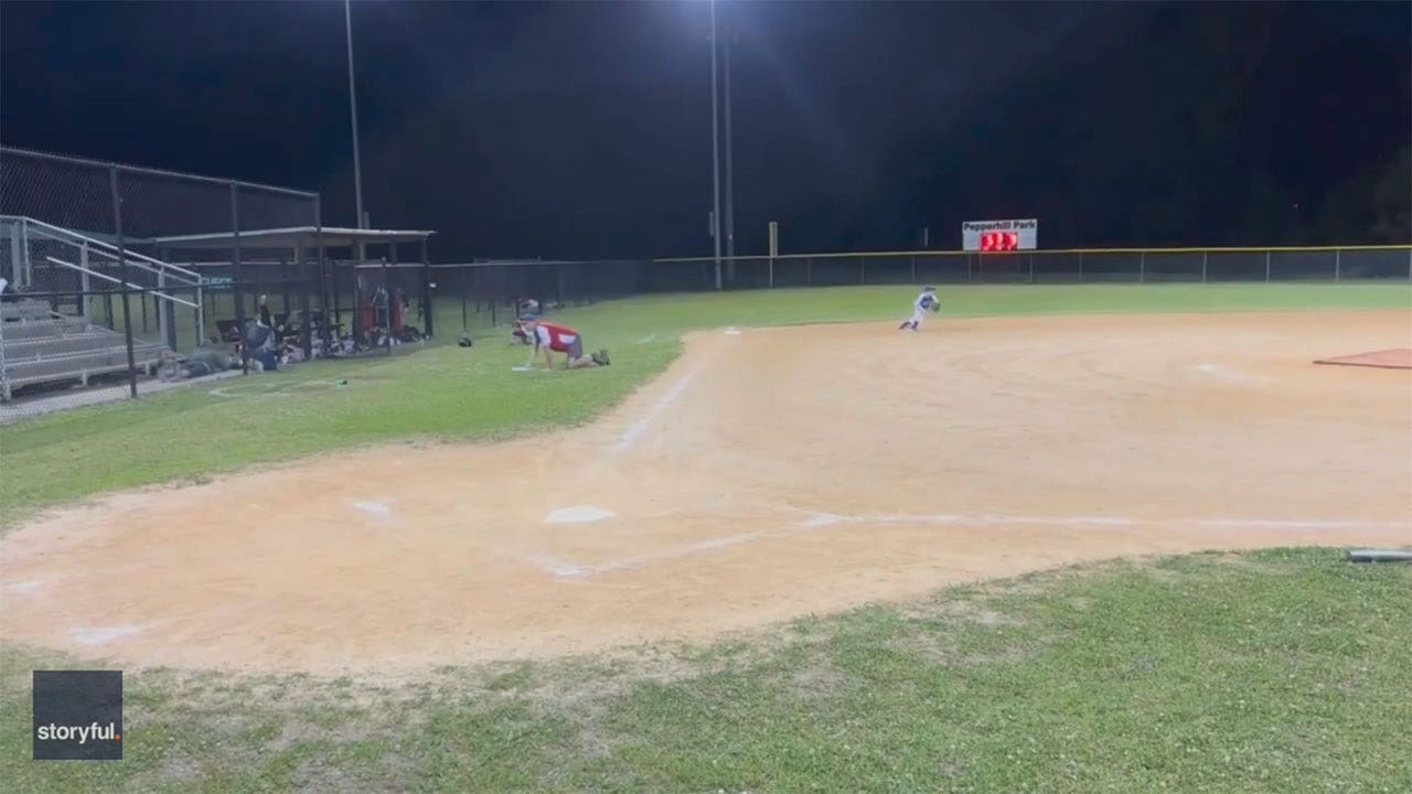 Charleston, South Carolina: Video captures dozens of shots fired near youth baseball game