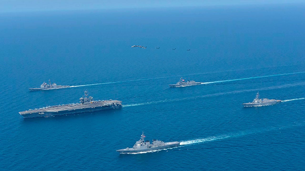 Japan, US hold naval drills off Koreas amid nuke test worry