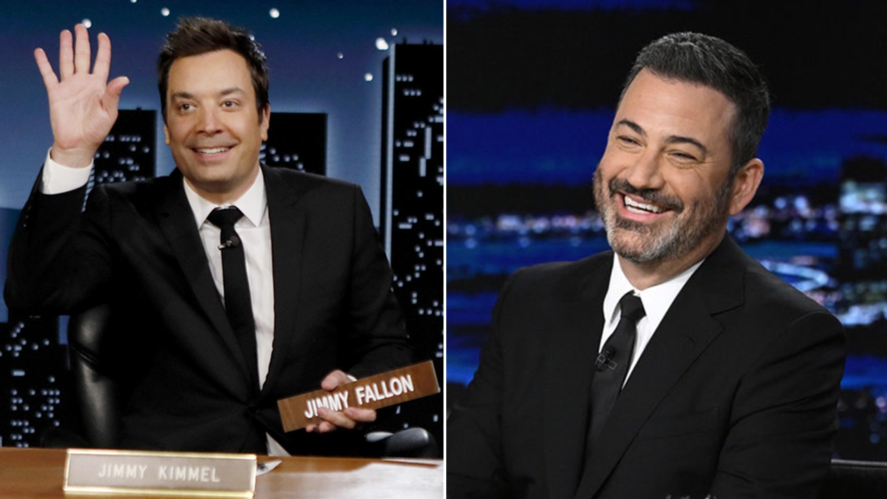 Jimmy Kimmel, Jimmy Fallon trade hosting gigs in late-night April Fools' joke thumbnail