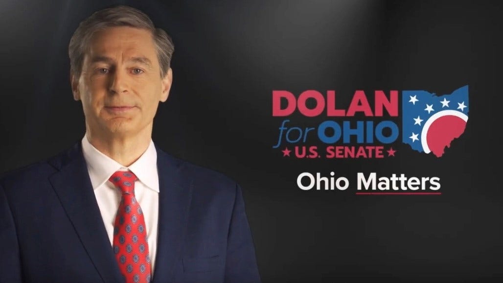 Ohio GOP Senate showdown: Dolan knocks rivals for ‘name-calling instead of results’