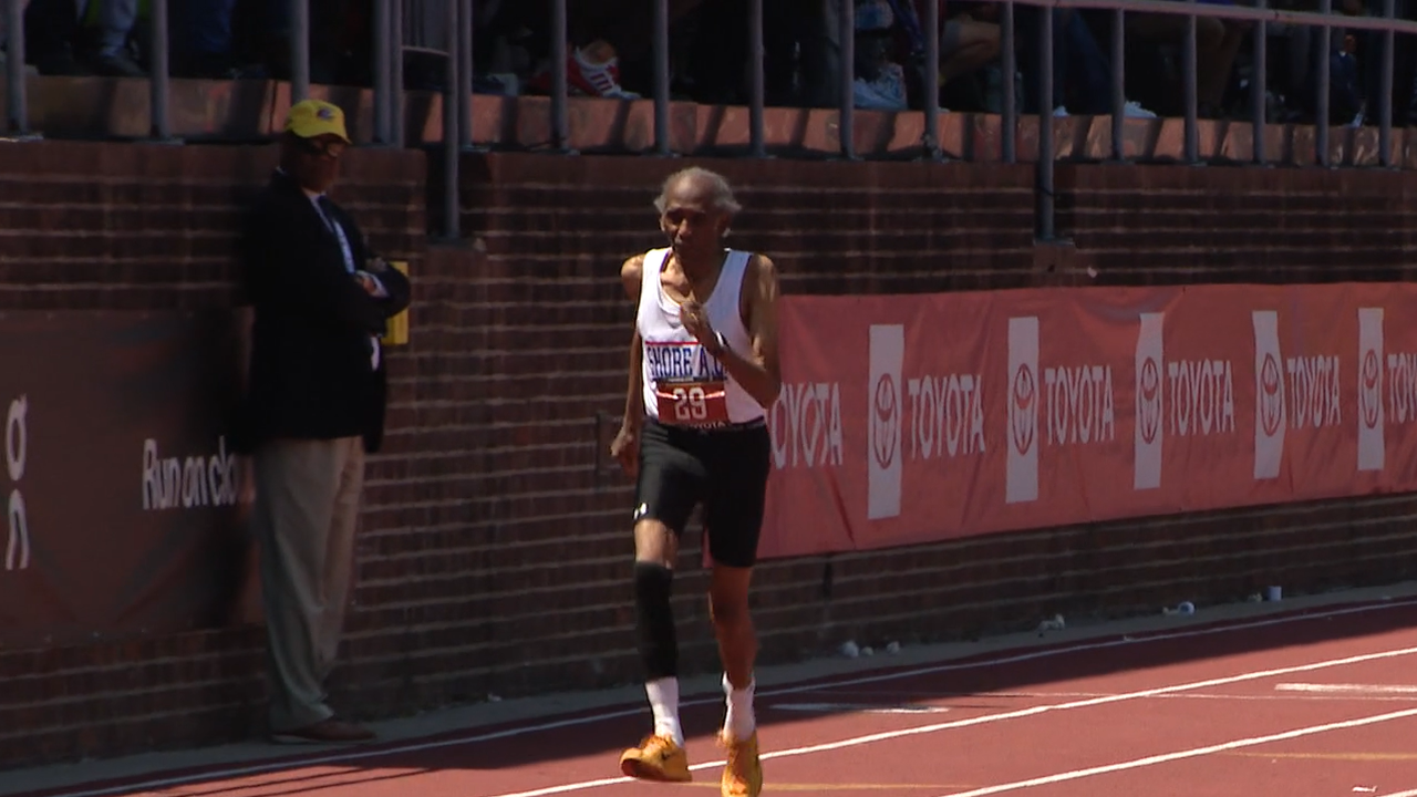 100-year-old breaks 100m record at Penn Relays - NBC Sports