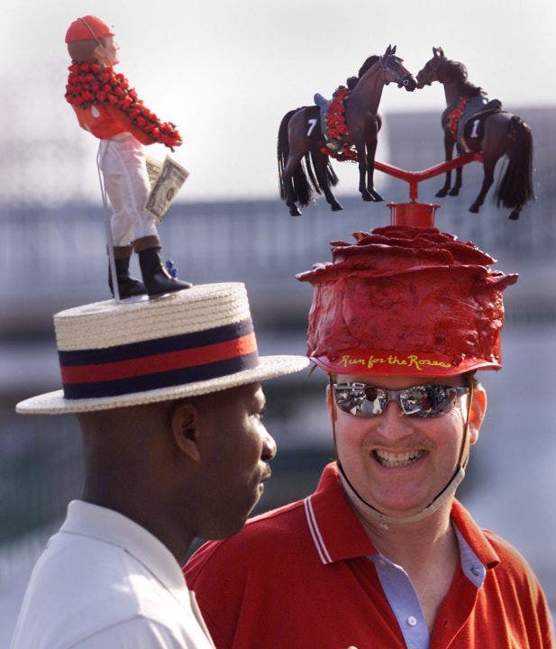 Fun and extravagant Kentucky Derby hats 