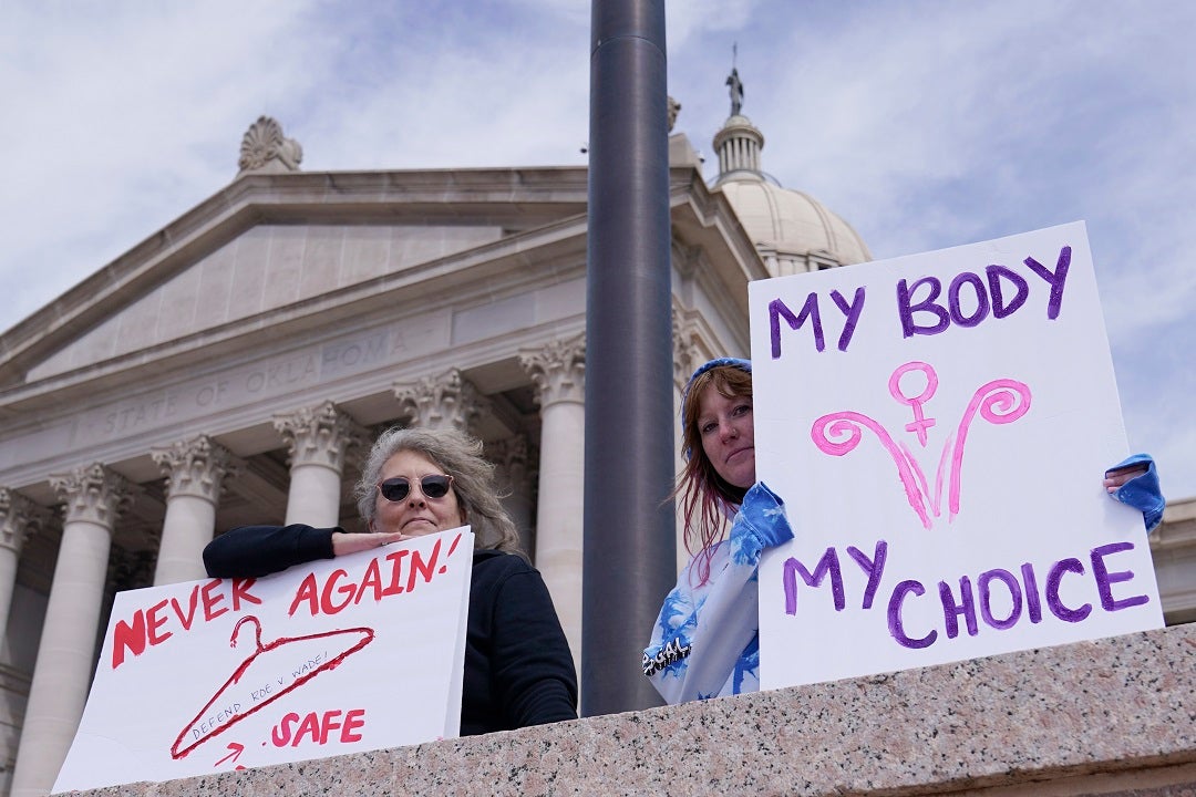 Oklahoma governor signs Texas-style abortion ban into law