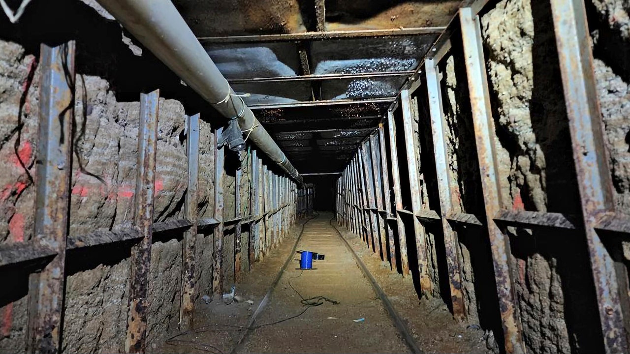Border officials discover 'fully operational' drug tunnel connecting Tijuana to San Diego