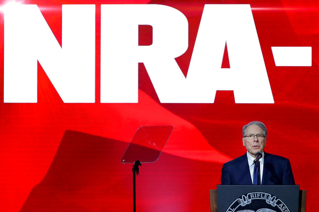 NRA re-elects Wayne LaPierre as CEO, despite financial woes