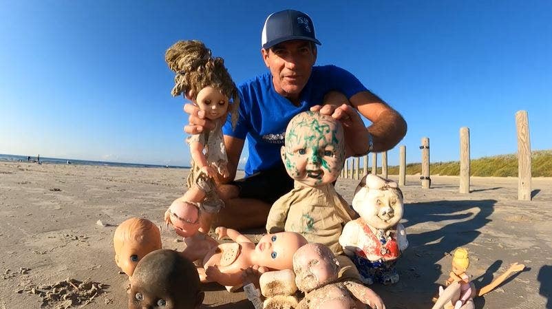 Creepy dolls washing ashore on Texas coast: ‘There’s a lot of nightmares out there’