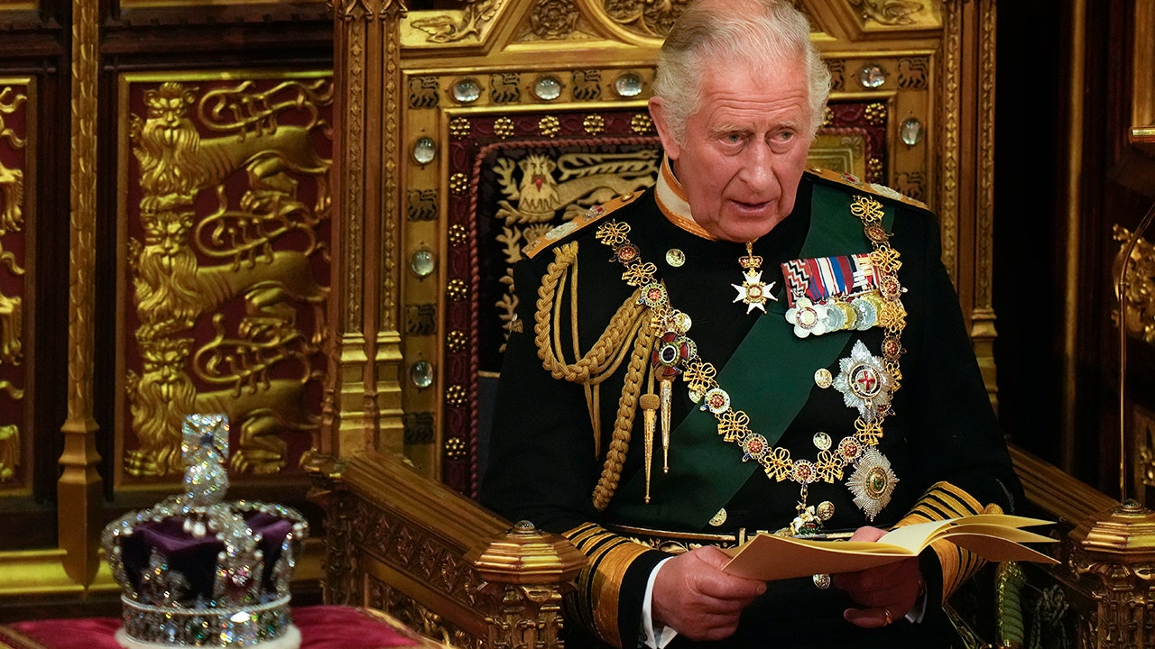 Prince Charles delivers Queen's Speech for the first time at opening of Parliament