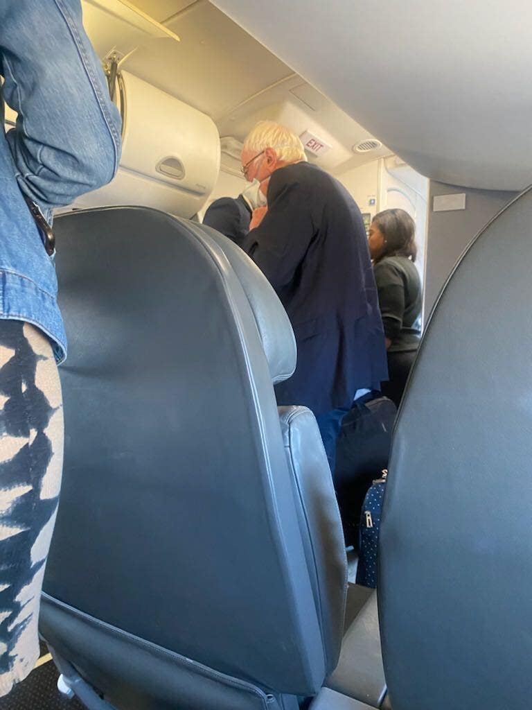 Bernie Sanders flies first class to stump for fellow socialist ...