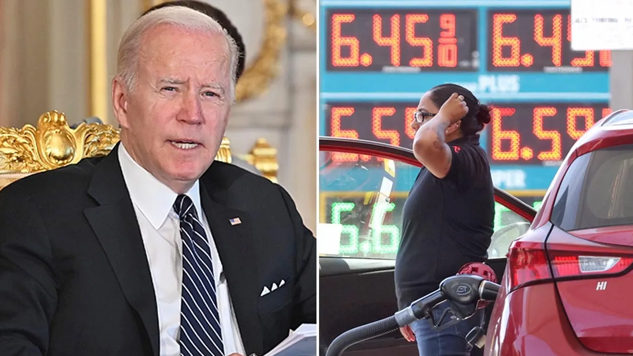 Biden appears to praise ballooning gas prices as ‘incredible transition’ – World news