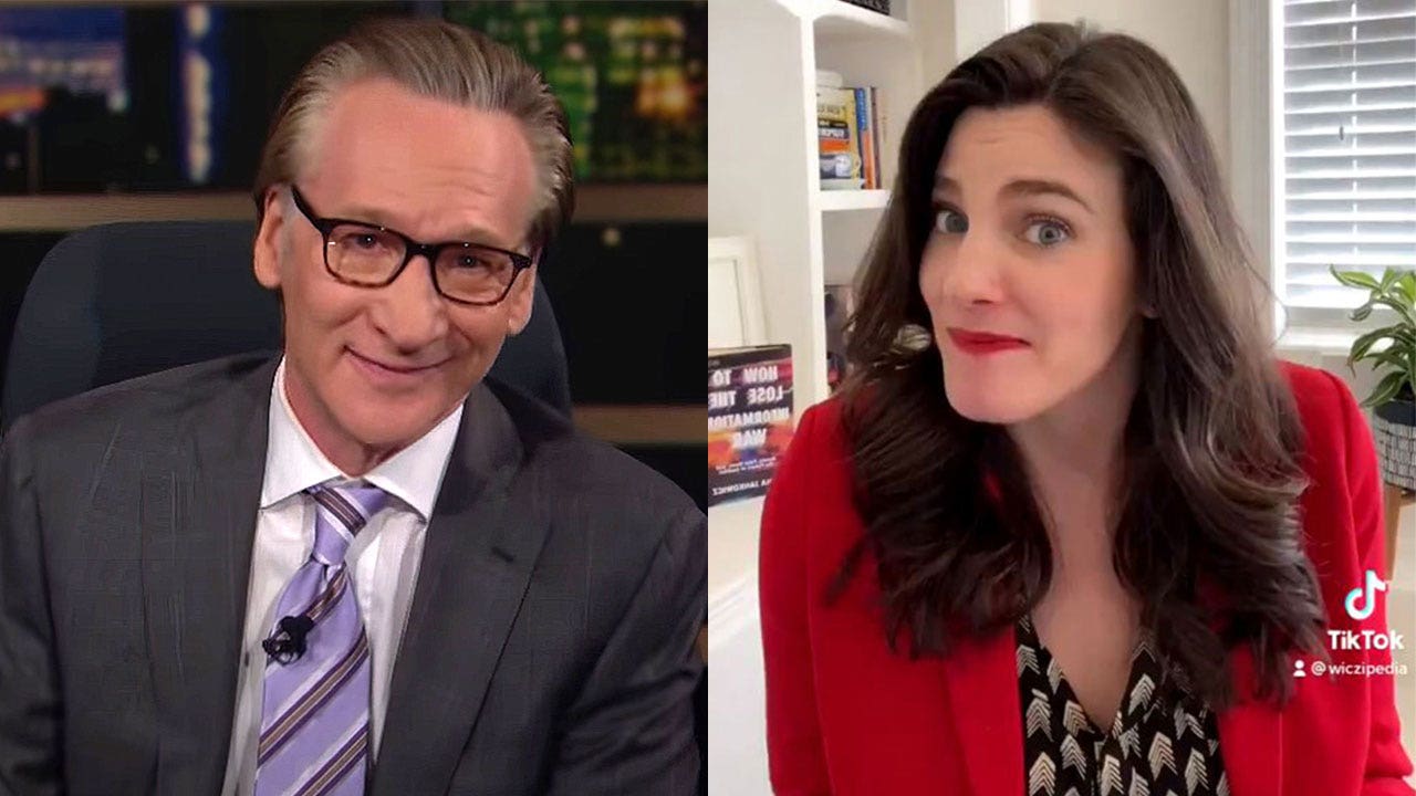 Bill Maher rails against Nina Jankowicz, 'Disinfo Governance Board': 'These are not bright people'