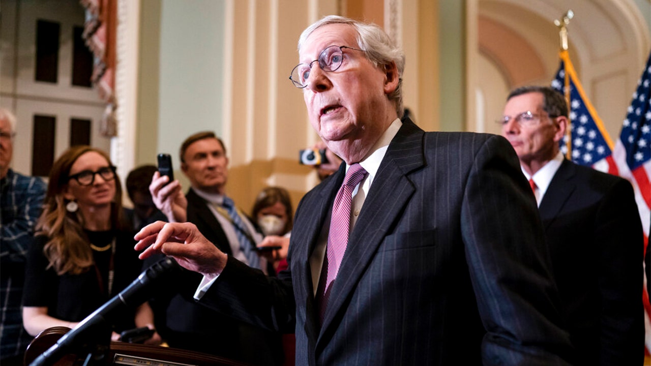 McConnell calls on DOJ to investigate protesters for intimidating judges after SCOTUS opinion leak