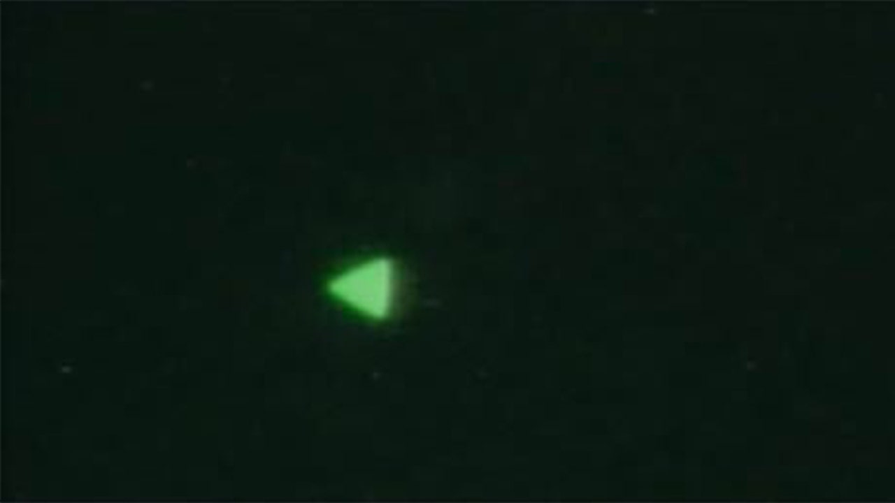 The Department of Defense released images of an unidentified flying object.
