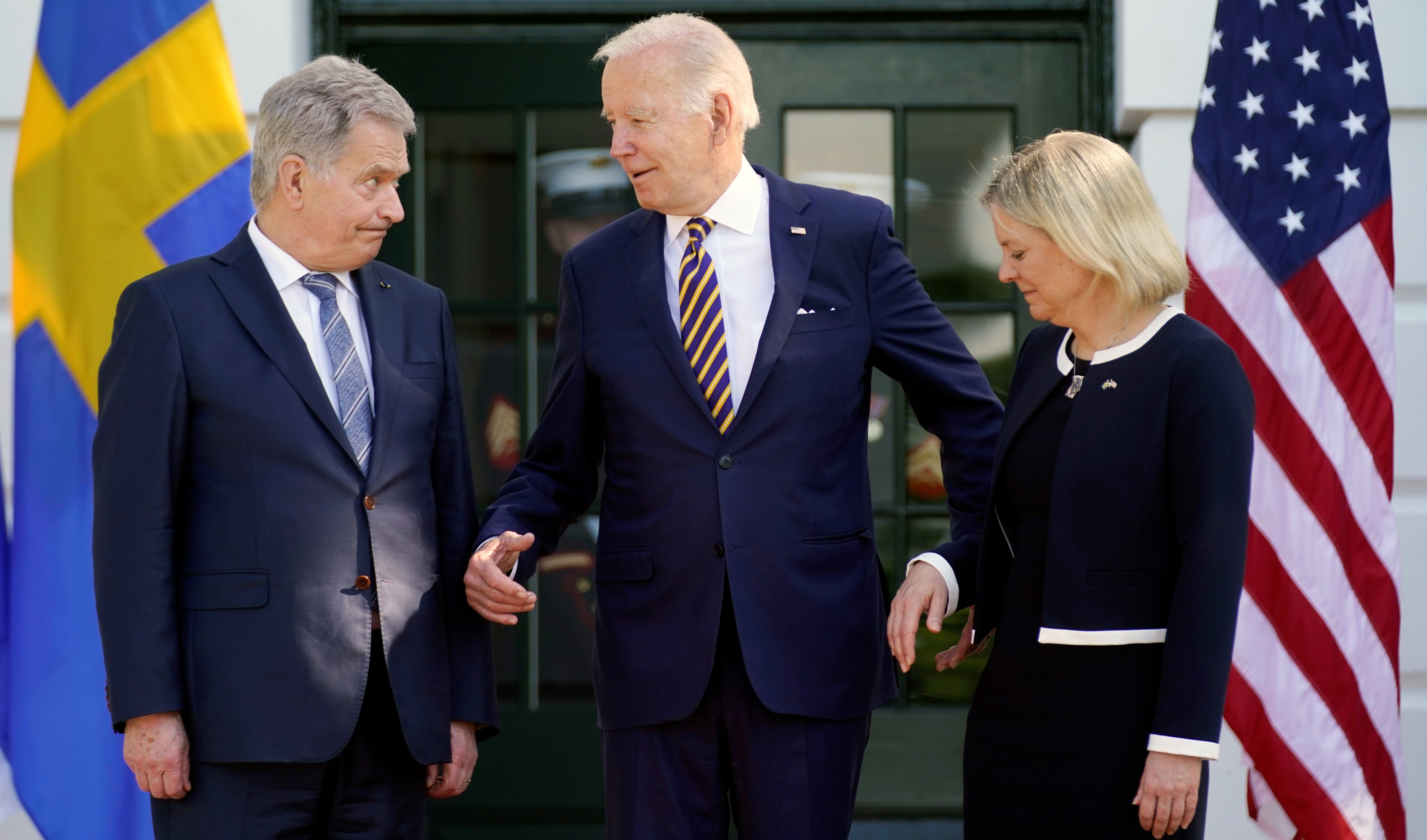Biden throws full support of US behind Finland, Sweden NATO applications