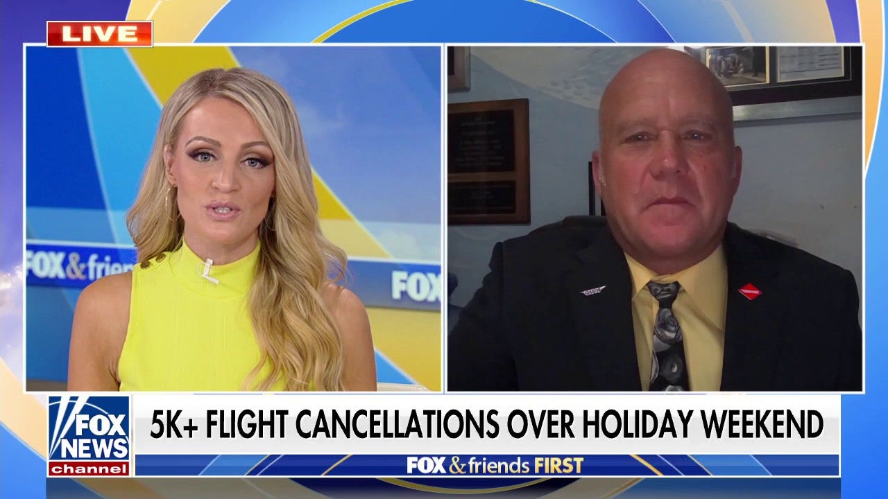 5,000 flights cancelled over Memorial Day weekend: Industry expert blames worker and pilot shortages