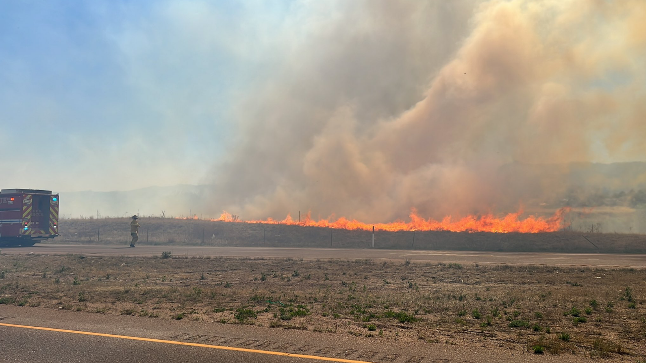 Colorado Springs wildfires forces mandatory evacuations, airport was placed under a shelter-in-place order