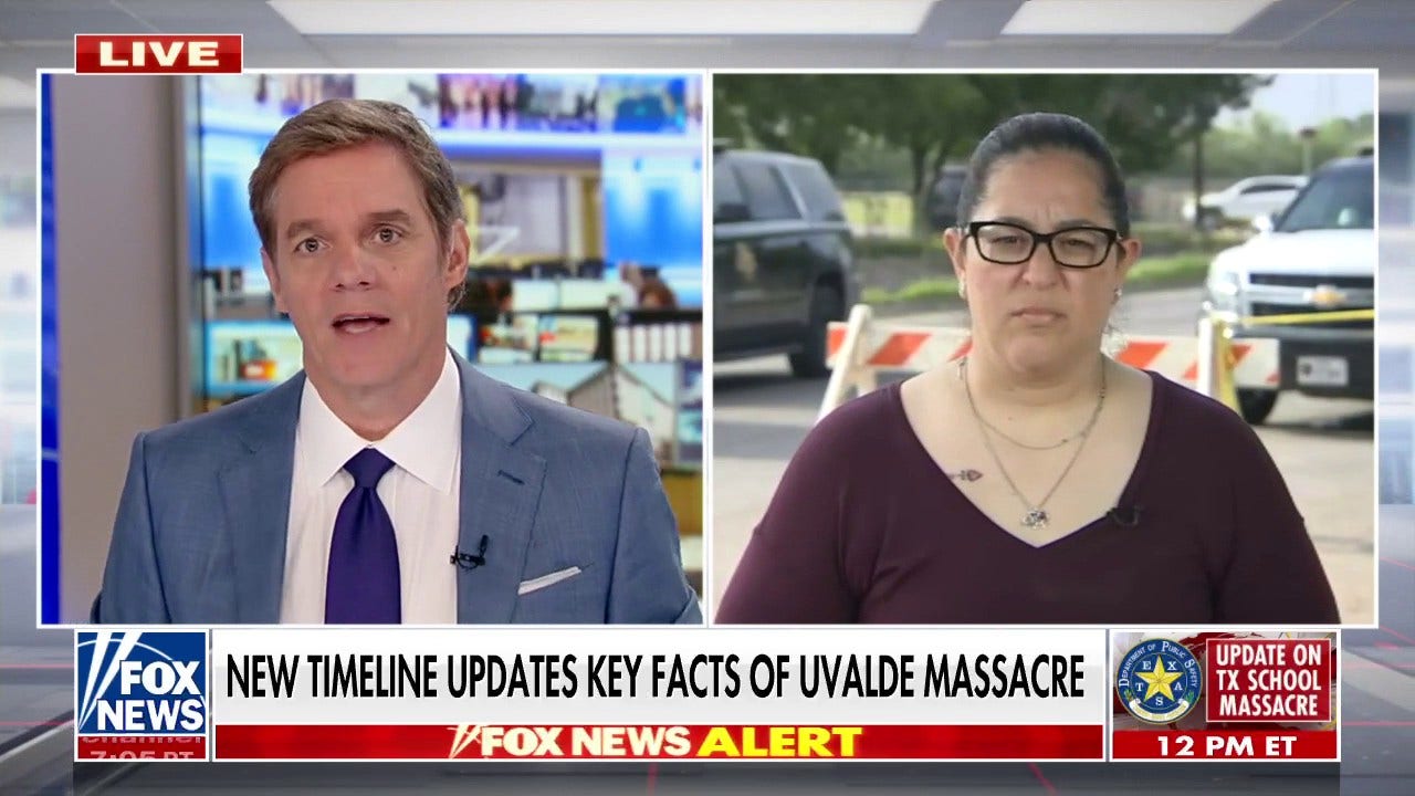 Texas school shooting: Sister of Uvalde police officer says cops 'did not retreat'