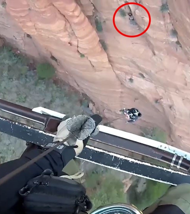 Solo climber rescued from cliff face after getting injured in fall at Zion National Park