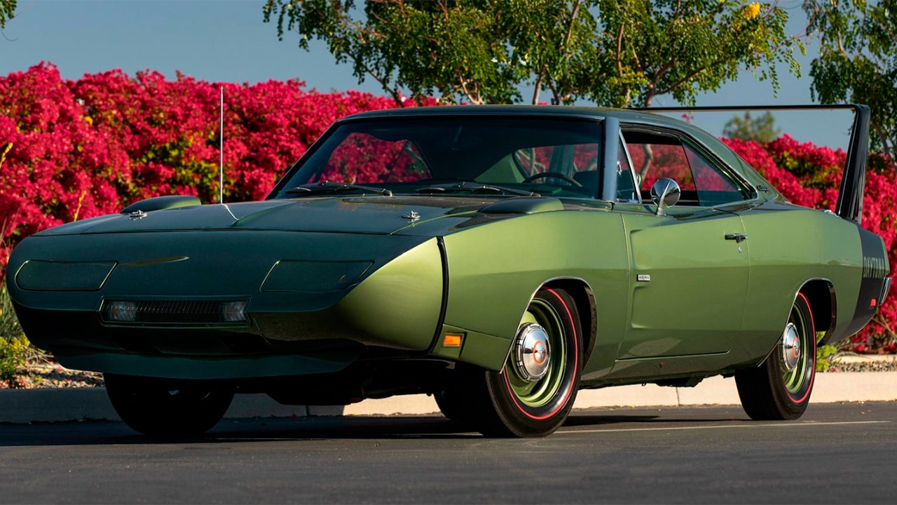 Rare million-dollar Dodge Charger Daytona muscle car expected to set auction record