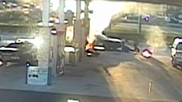 Video shows Florida gas station fire prompted by deputy’s Taser during motorcyclist arrest