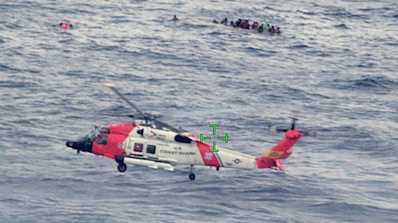 US Coast Guard rescues 31 after migrant boat capsizes off Puerto Rico; 11 dead