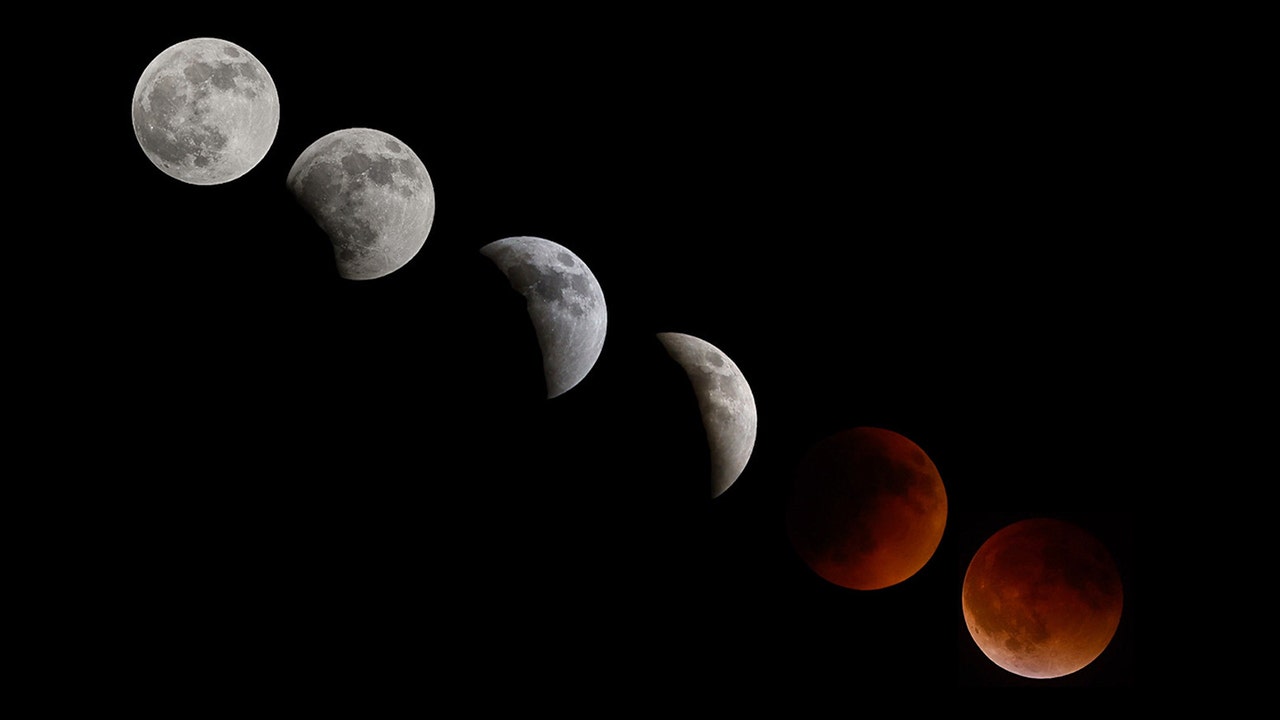 Total lunar eclipse: 'Blood moon' phenomenon dazzles skywatchers ...