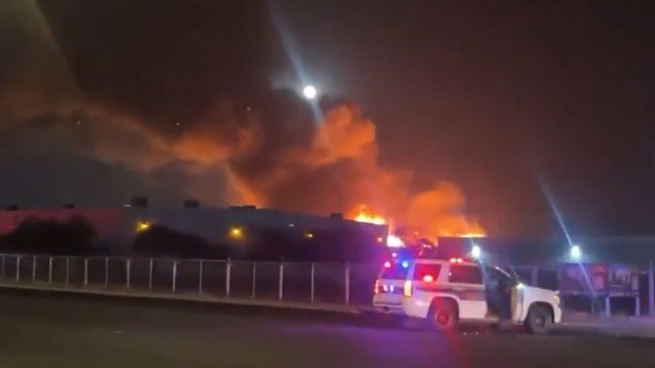 Massive fire burning near Phoenix factory, videos show