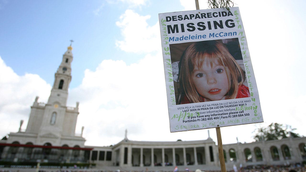 British girl Madeleine McCann still missing after 15 years