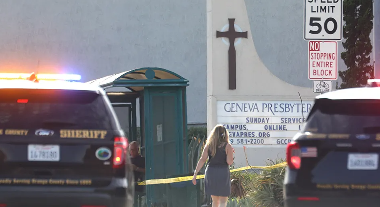 Brave churchgoers sprang into action and hog-tied gunman during a deadly rampage