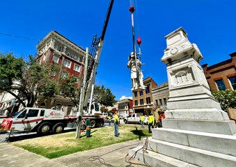 GA Confederate statues to be moved from middle Georgia’s largest city