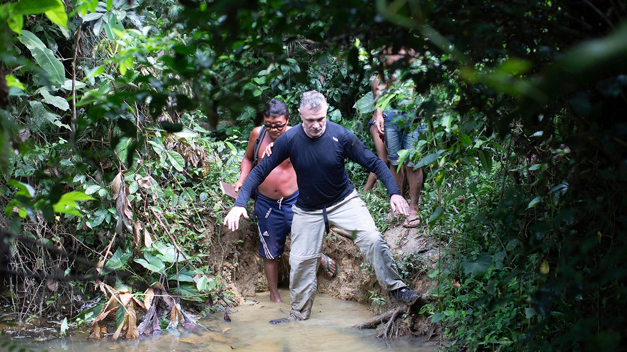 Suspect held as Brazil steps up search for missing British journalist and researcher in remote Amazon