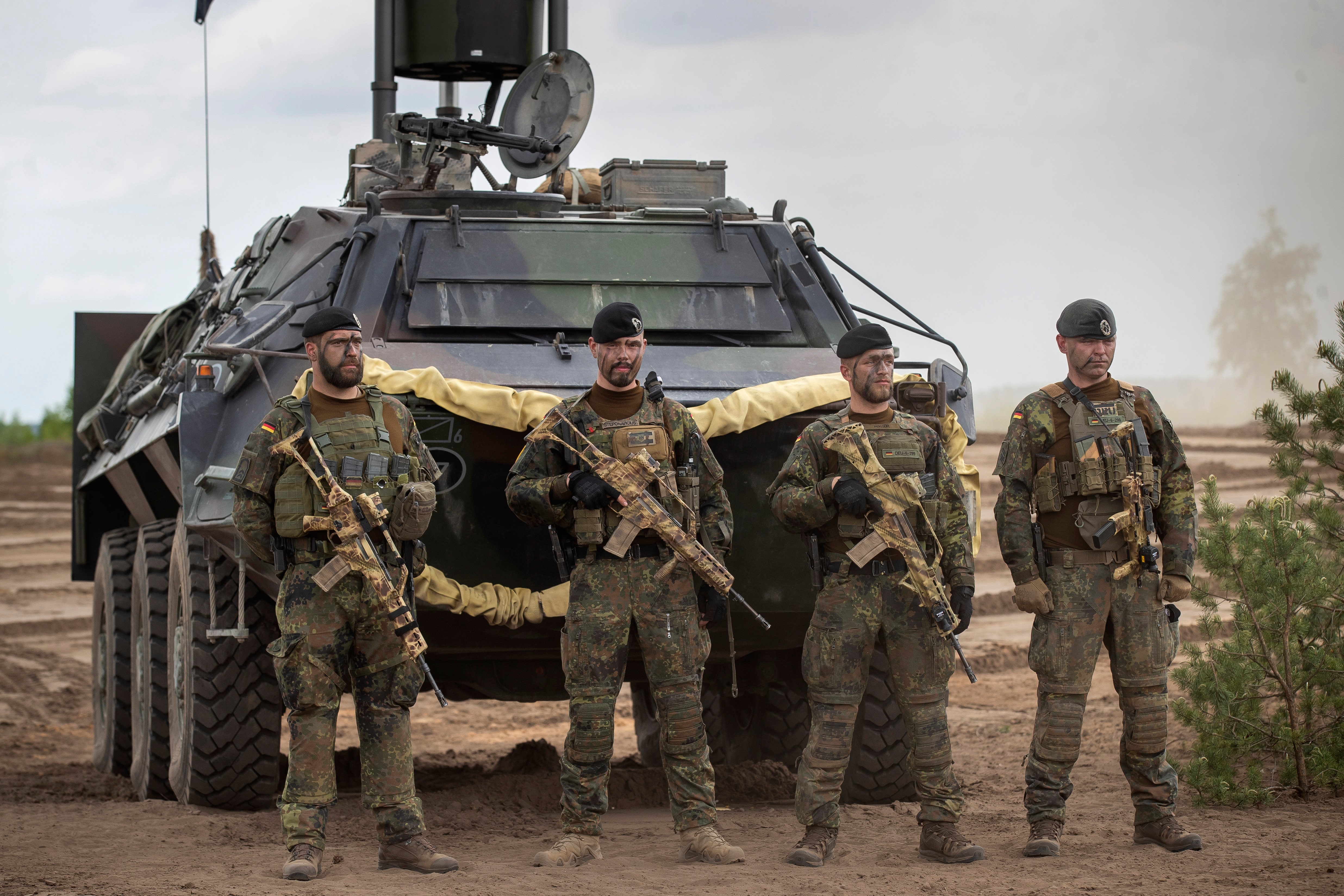 NATO looks to Germany for plan to beef up defenses in Europe’s eastern flank