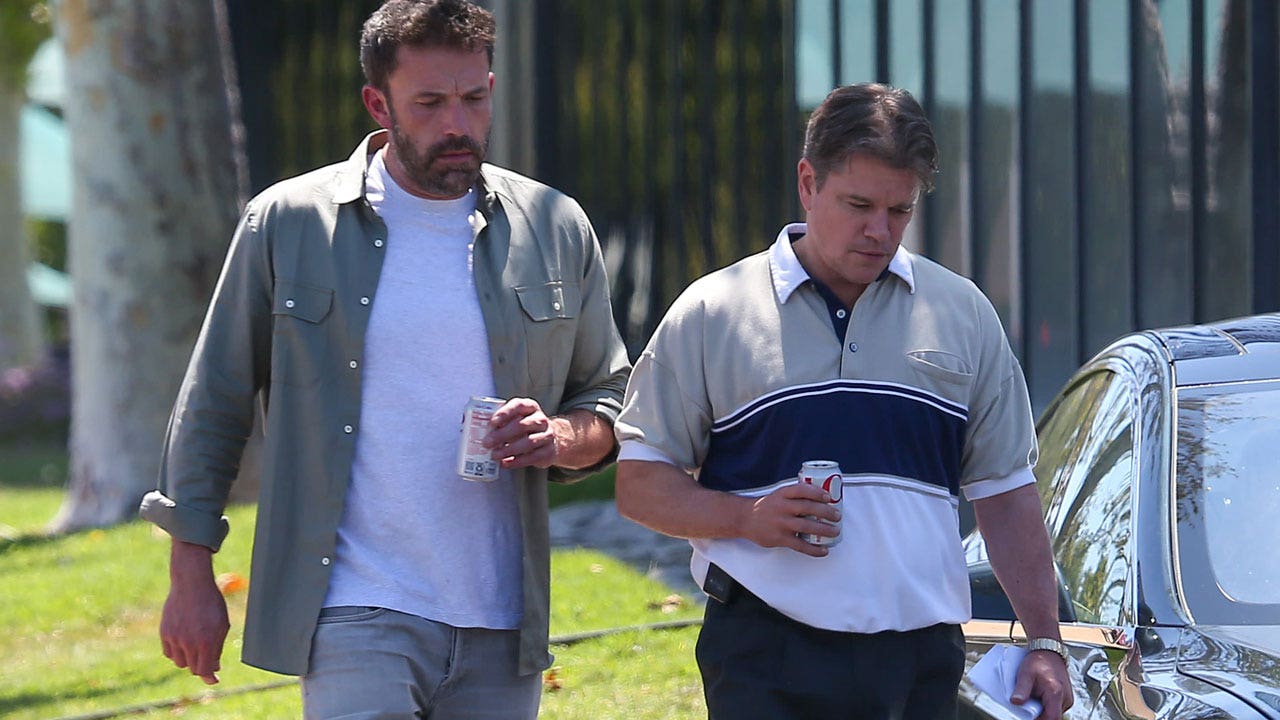 Matt Damon, Ben Affleck reunite on set of upcoming Nike film