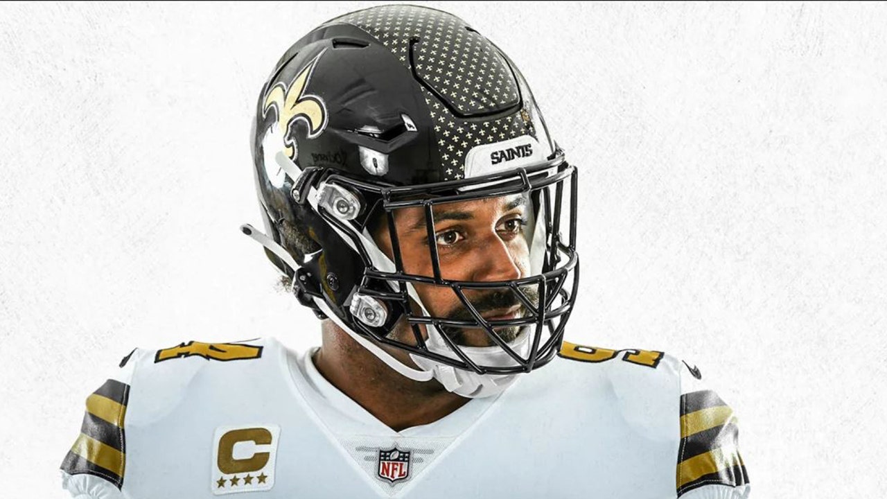 Saints introduce new black helmet to be worn for at least one game in 2022