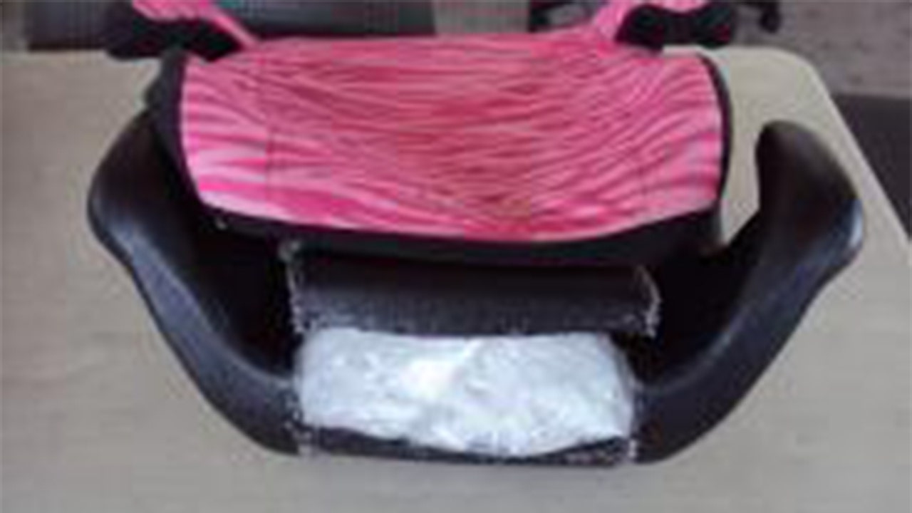 Border Patrol agents find meth worth $60K hidden inside child booster seats thumbnail