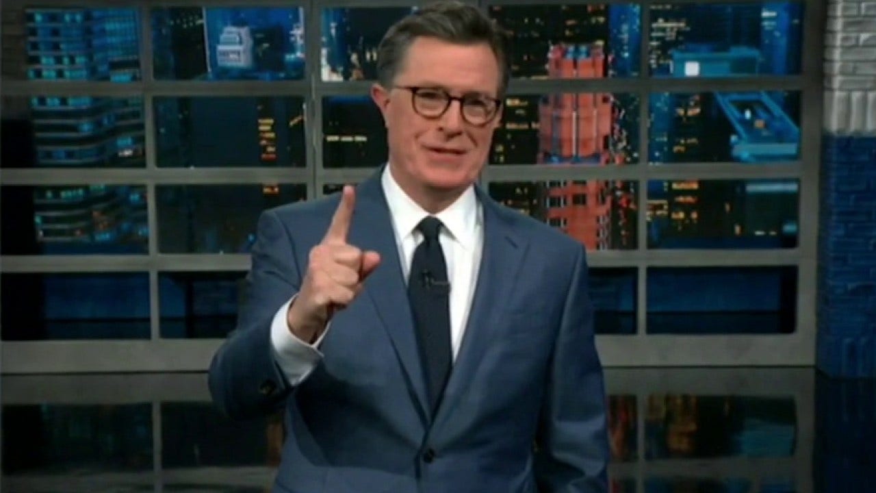 'Late Show' host Stephen Colbert blasts 'gaping a--hole' Ron DeSantis
