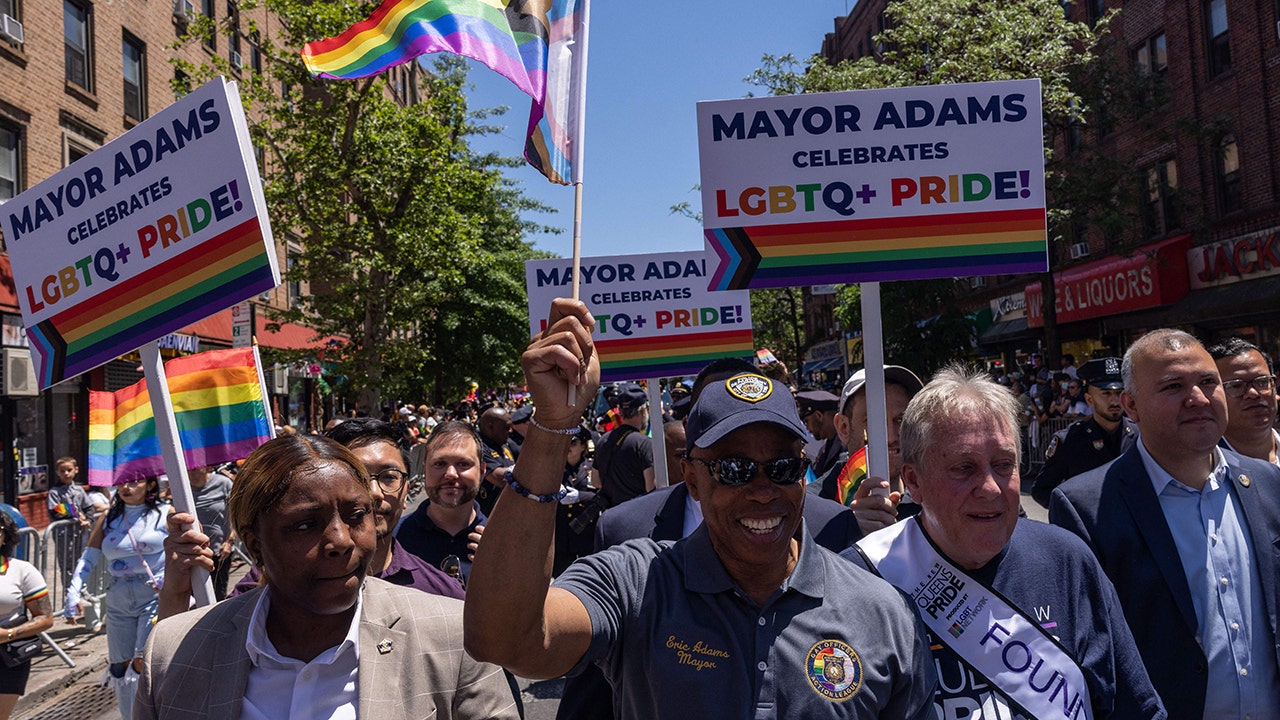 Adams booed at NYC pride parade, LGBTQ groups boycott mayor’s reception over recent appointees
