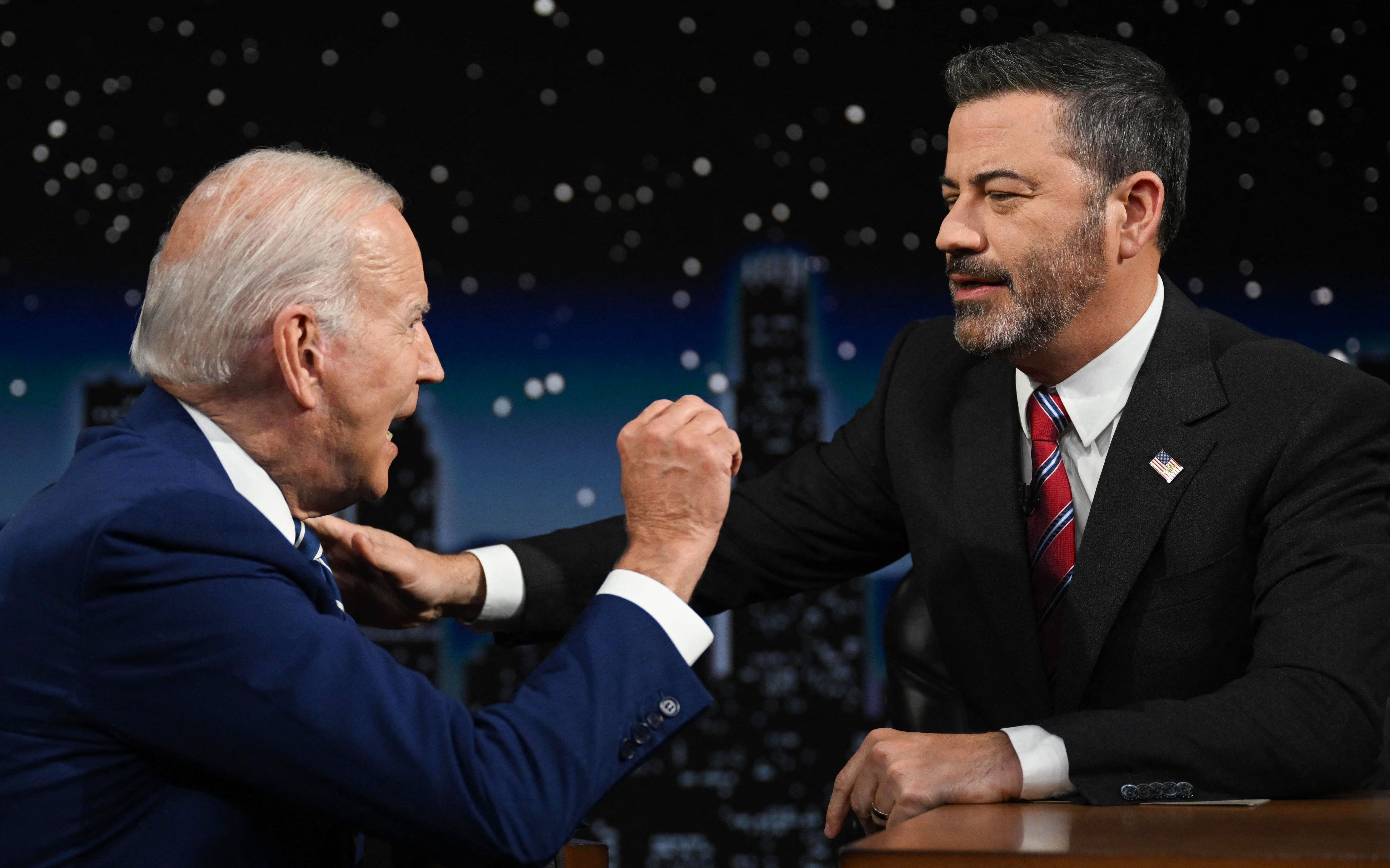 Biden touts economic success on Kimmel; Americans respond – Fox News