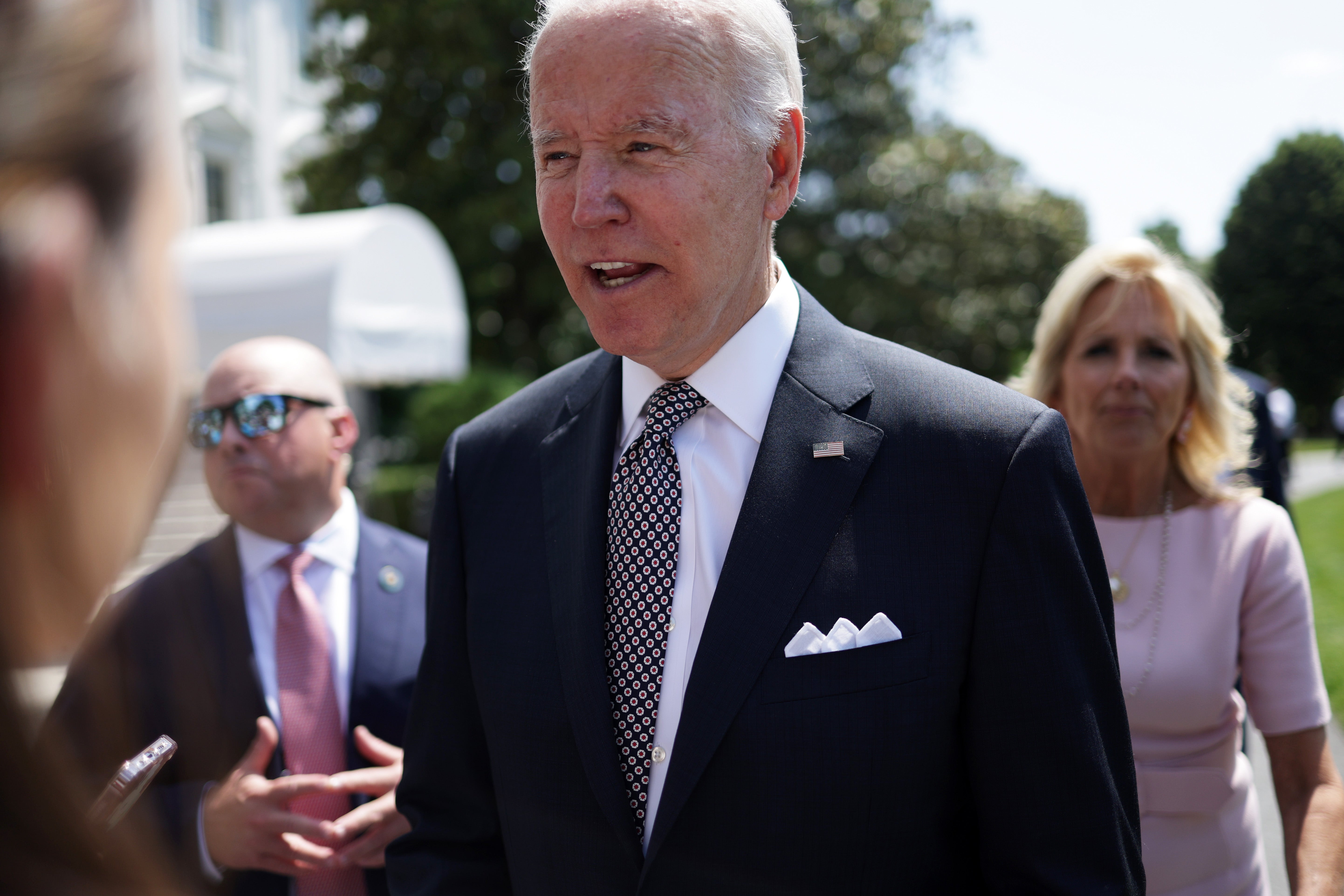 Biden likes to duke it out with the press when he gets a tough question — here are 3 epic examples