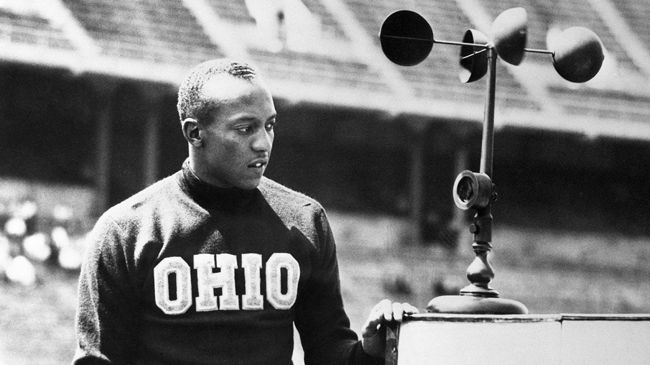 Jesse Owens inducted as member of inaugural Collegiate Athlete Hall of Fame class