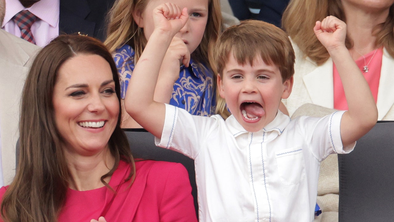 Kate Middleton, Prince William poke fun at Prince Louis going viral during  queen's Platinum Jubilee weekend | Fox News