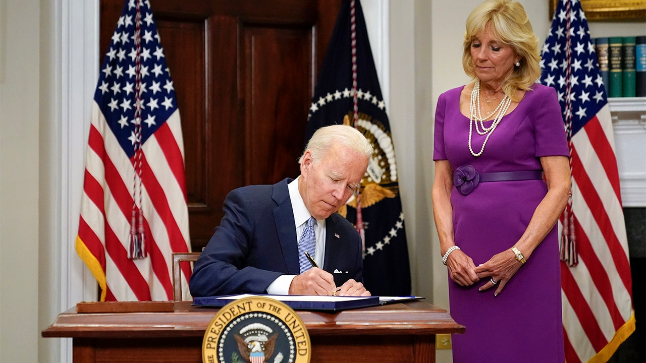 Biden signs gun control bill in wake of deadly mass shootings: 'Lives will be saved'