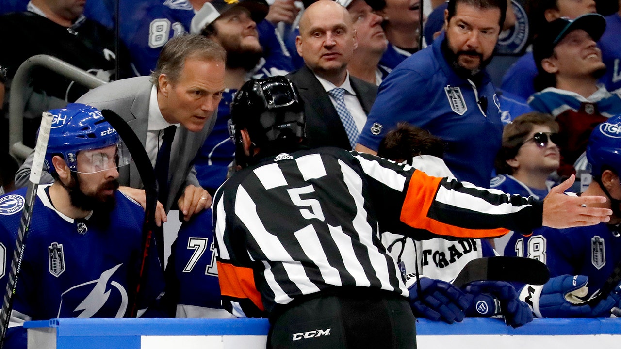 Stanley Cup Final 2022 Lightnings Jon Cooper takes issue with NHL replay system Fox News
