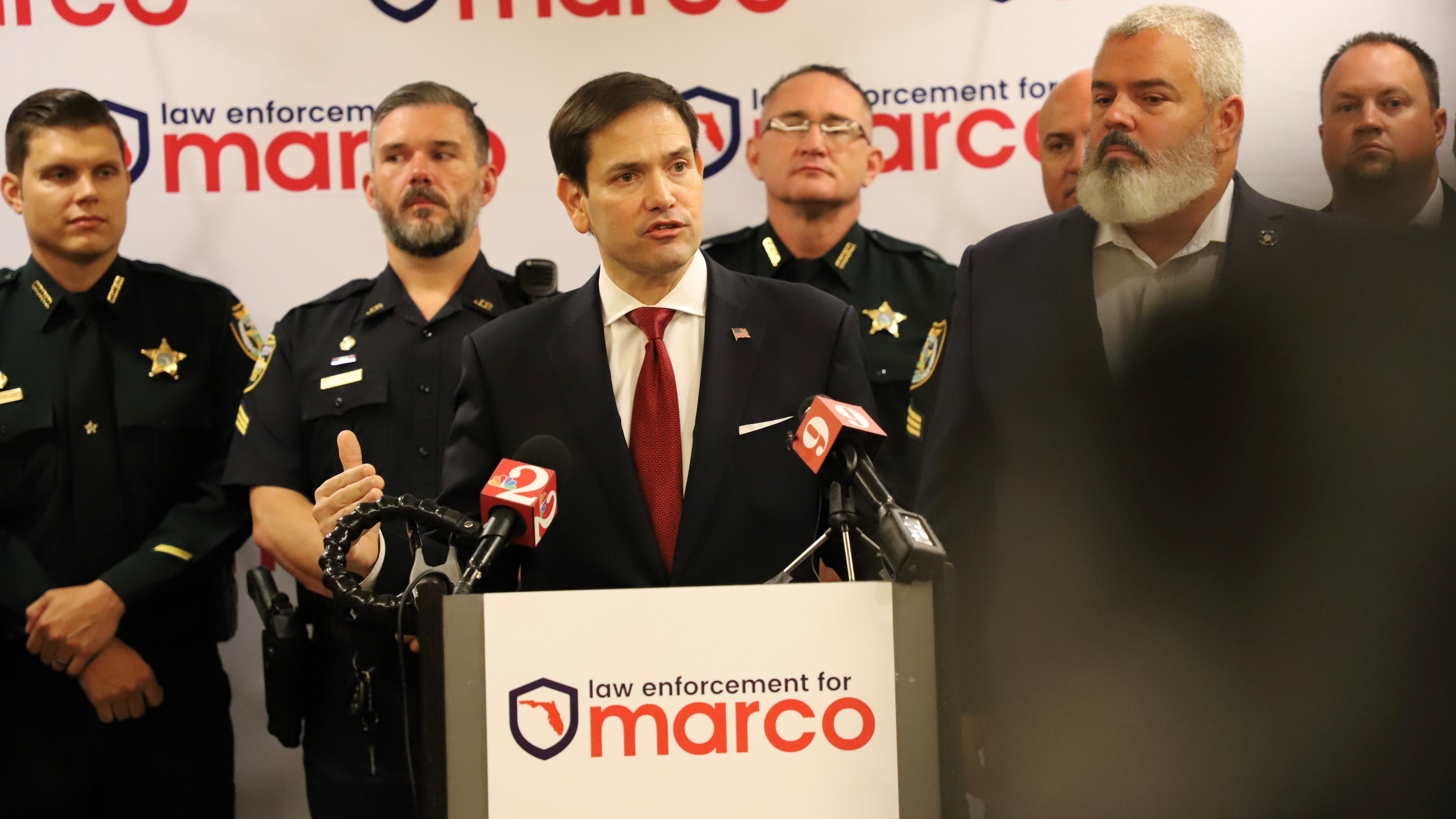 Florida Senate showdown: Law enforcement members backing Rubio blast former police chief Demings