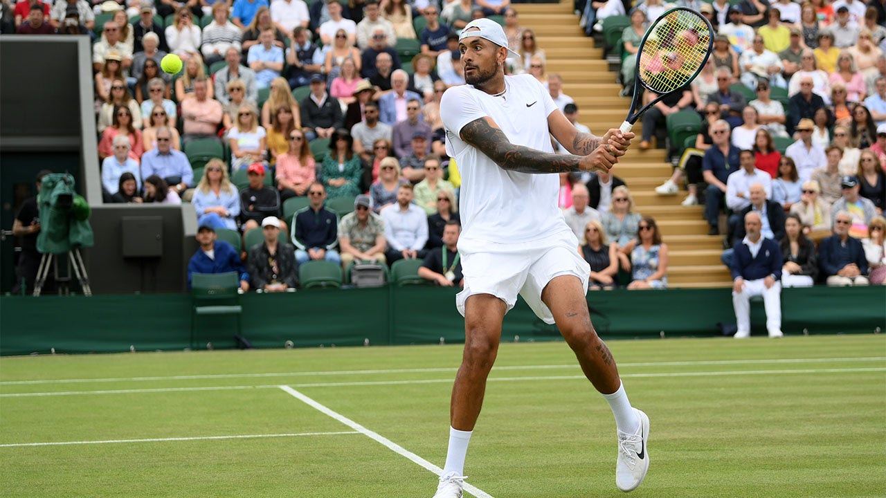 Wimbledon 2022 Nick Kyrgios fined $10,000 for spitting at heckling fan Fox News