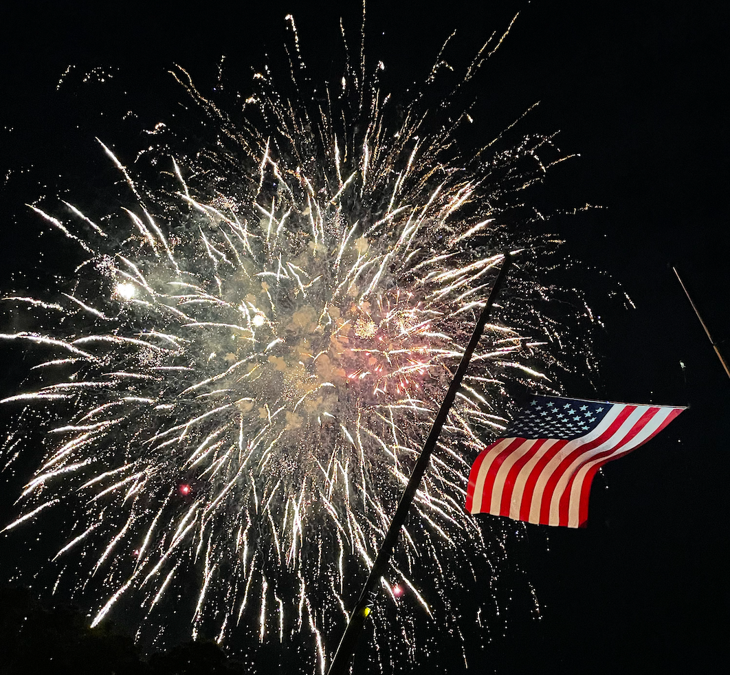 Flag Day fireworks