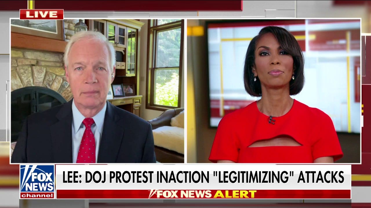 Ron Johnson rips media's 'complete double standard' on protests at Supreme Court justices' homes