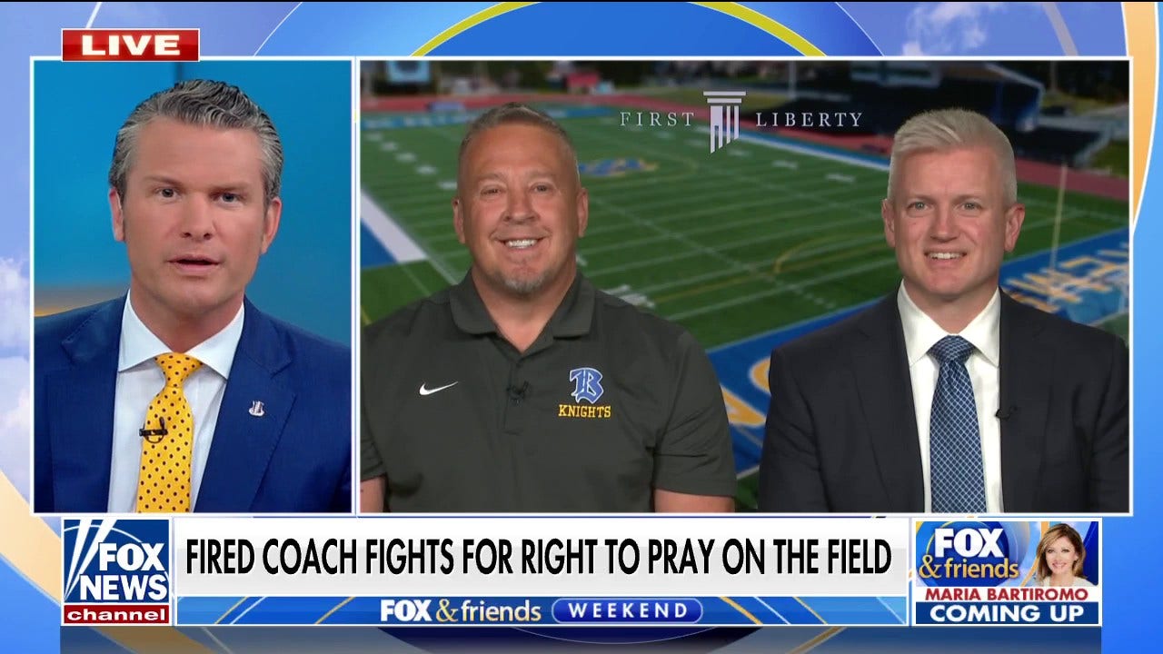 SCOTUS to rule on religious liberty case after praying coach was fired: 'Fighting to protect the Constitution'