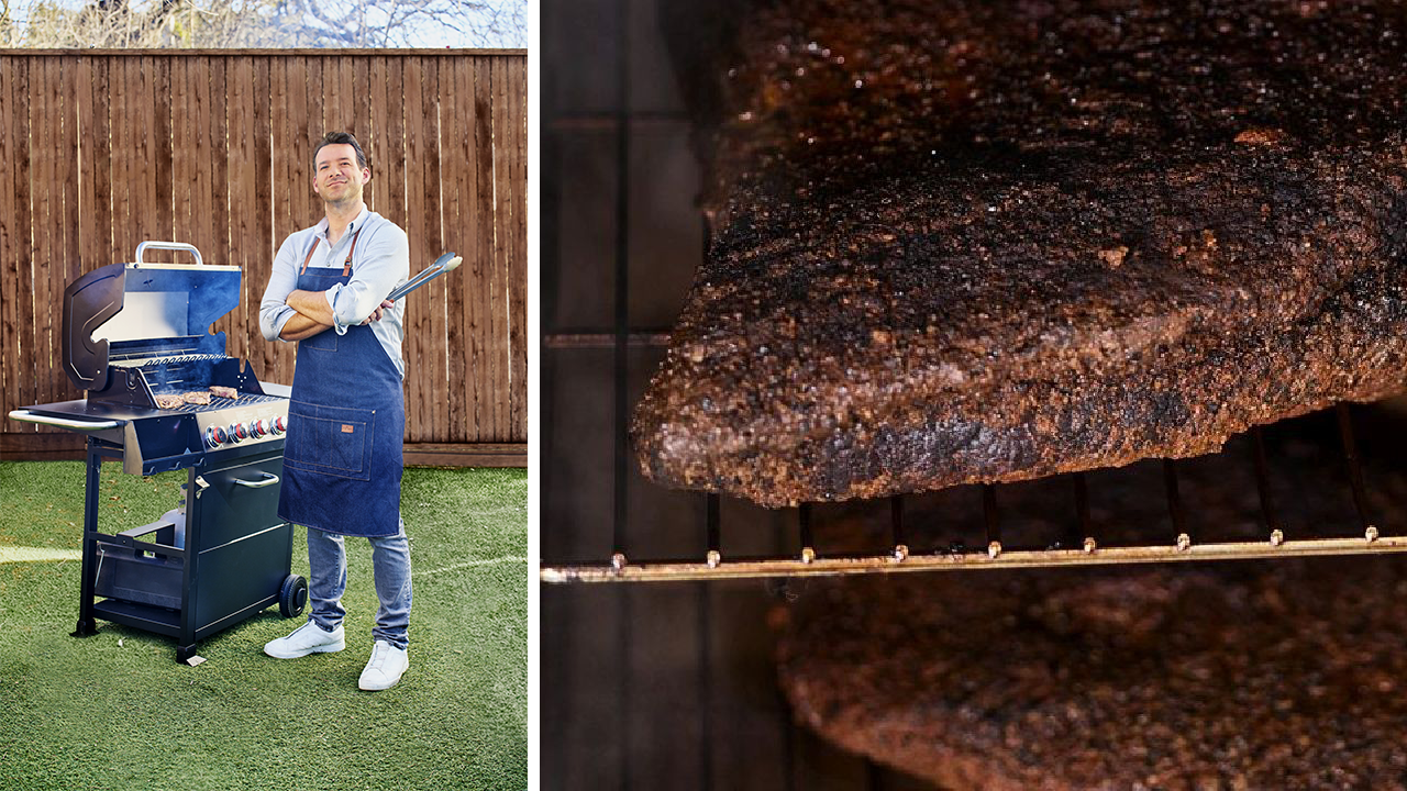 Tony Romo's Classic Smoked Beef Brisket recipe can be made with 5