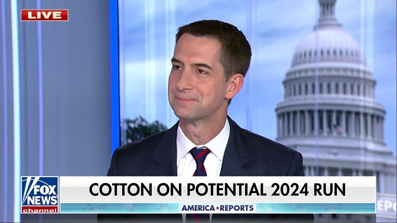 Tom Cotton teases prospect of 2024 presidential run: 'We'll see what happens'