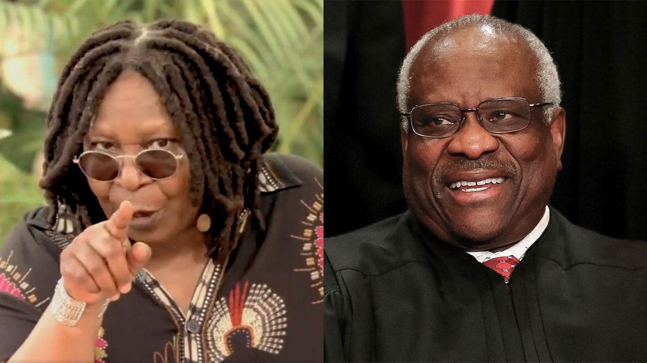 Whoopi Goldberg warns Clarence Thomas following Roe v. Wade reversal ...